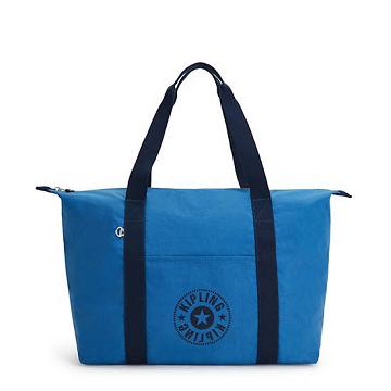 Kipling Art Medium Lite Tote Tassen Blauw | NL 1766MQ